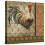 Vintage Rooster-A-Jean Plout-Stretched Canvas