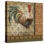 Vintage Rooster-A-Jean Plout-Stretched Canvas