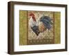 Vintage Rooster-Rectangular Platte--Jean Plout-Framed Giclee Print