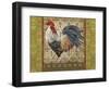Vintage Rooster-Rectangular Platte--Jean Plout-Framed Giclee Print