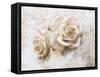 Vintage Rose 4-Jai Johnson-Framed Stretched Canvas