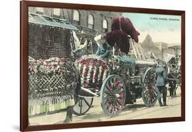 Vintage Rose Parade, Pasadena, California-null-Framed Art Print