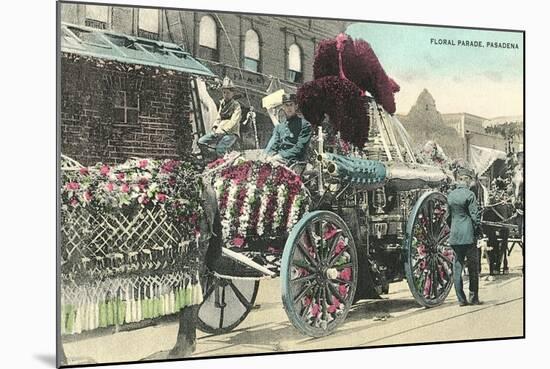 Vintage Rose Parade, Pasadena, California-null-Mounted Art Print