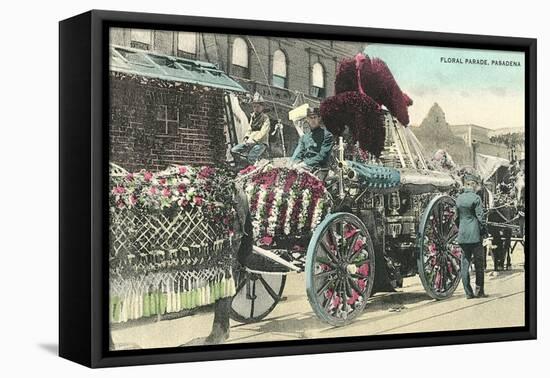 Vintage Rose Parade, Pasadena, California-null-Framed Stretched Canvas