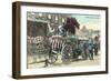 Vintage Rose Parade, Pasadena, California-null-Framed Premium Giclee Print