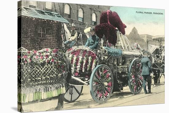 Vintage Rose Parade, Pasadena, California-null-Stretched Canvas