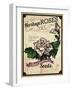 Vintage Rose Seed Packet-null-Framed Giclee Print