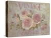 Vintage Rose-Debi Coules-Stretched Canvas