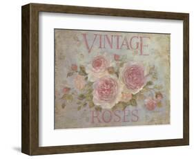 Vintage Rose-Debi Coules-Framed Art Print