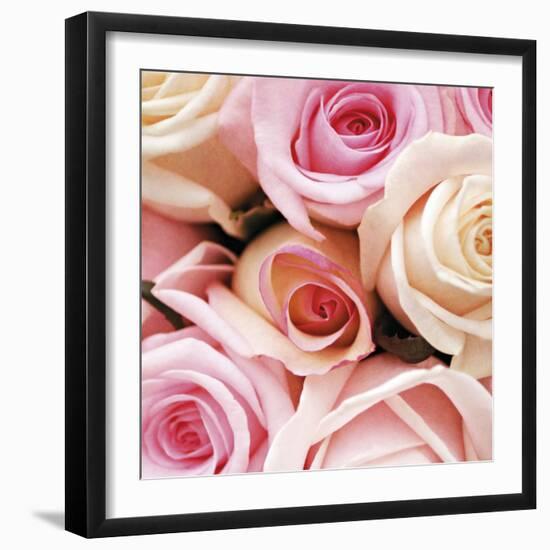 Vintage Roses-Pete Kelly-Framed Giclee Print