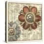 Vintage Rosette II-Vision Studio-Stretched Canvas