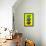 Vintage Rotary Telephone Pop Art-null-Framed Poster displayed on a wall