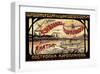 Vintage Russian Airplane Manufacturer Ad-null-Framed Giclee Print