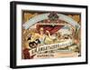 Vintage Russian Confectionery Advertisement-null-Framed Giclee Print