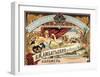 Vintage Russian Confectionery Advertisement-null-Framed Giclee Print