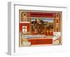 Vintage Russian Easter Post Card-null-Framed Giclee Print