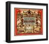 Vintage Russian Tobacco Advertisement-null-Framed Giclee Print
