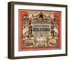 Vintage Russian Tobacco Advertisement-null-Framed Giclee Print