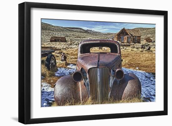 Vintage Rustic Car-Robert Kaler-Framed Photographic Print