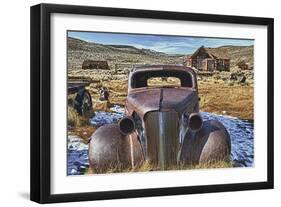 Vintage Rustic Car-Robert Kaler-Framed Photographic Print