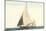 Vintage Sailboat-null-Mounted Art Print