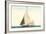 Vintage Sailboat-null-Framed Art Print