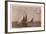 Vintage Sailing I Sepia-Wild Apple Portfolio-Framed Art Print