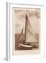 Vintage Sailing II Sepia-Wild Apple Portfolio-Framed Art Print