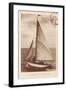 Vintage Sailing II Sepia-Wild Apple Portfolio-Framed Art Print