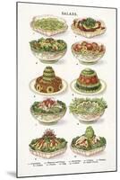 Vintage Salad-The Vintage Collection-Mounted Giclee Print