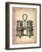 Vintage Salt and Pepper-NaxArt-Framed Art Print