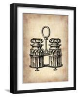 Vintage Salt and Pepper-NaxArt-Framed Art Print