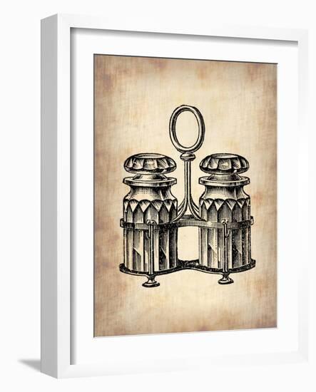 Vintage Salt and Pepper-NaxArt-Framed Art Print