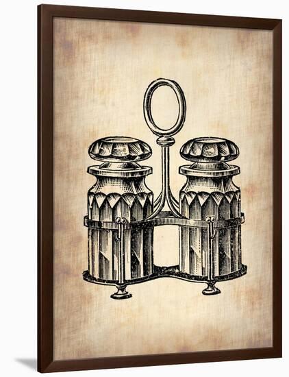 Vintage Salt and Pepper-NaxArt-Framed Art Print