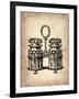 Vintage Salt and Pepper-NaxArt-Framed Art Print