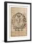 Vintage Seal III Antique Border v3-Wild Apple Portfolio-Framed Art Print