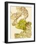 Vintage Seaweed Collection II-Melissa Wang-Framed Art Print