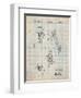 Vintage Skateboard Patent-Cole Borders-Framed Art Print