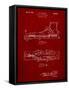 Vintage Ski's Patent-Cole Borders-Framed Stretched Canvas