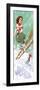 Vintage Skiers-Larry Hunter-Framed Giclee Print