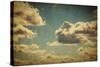 Vintage Sky With Clouds-pashabo-Stretched Canvas