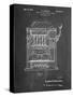 Vintage Slot Machine 1932 Patent-Cole Borders-Stretched Canvas