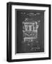 Vintage Slot Machine 1932 Patent-Cole Borders-Framed Art Print