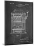 Vintage Slot Machine 1932 Patent-Cole Borders-Mounted Art Print