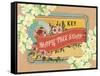 Vintage Soap I-The Vintage Collection-Framed Stretched Canvas