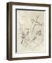 Vintage Songbird Sketch I-June Erica Vess-Framed Art Print