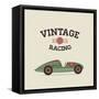 Vintage Sport Racing Cars-vector pro-Framed Stretched Canvas