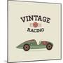 Vintage Sport Racing Cars-vector pro-Mounted Premium Giclee Print