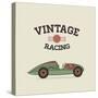 Vintage Sport Racing Cars-vector pro-Stretched Canvas