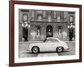 Vintage sports-car 2-Gasoline Images-Framed Art Print